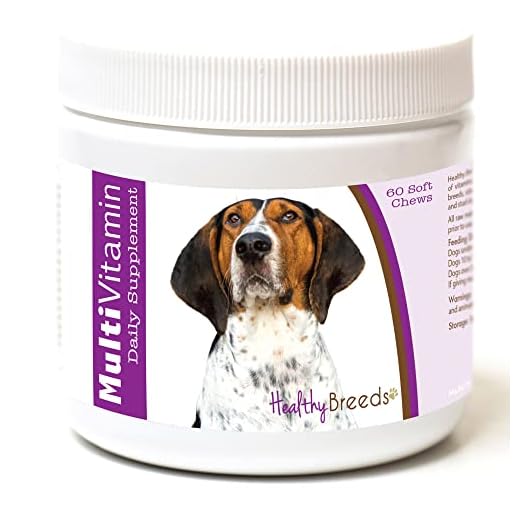 Healthy Breeds Treeing Walker Coonhound Multi-Vitamin Soft Chews 60 Count