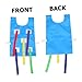 ibasenice Catch Tail Game Vest for Outdoor Sports Activities Boy Girl Pull Tails Toy for Family Fun Coordination Training Safe Materials for Field Day Games and Boy Girl Education