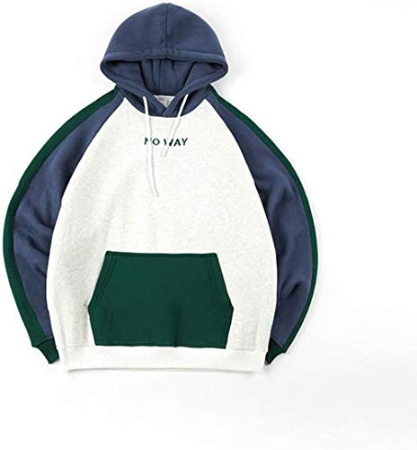 Sweat à Capuche pour Hommes Haut à Manches Longues Automne Hiver Couples décontractés Hip Hop à Capuche Cover