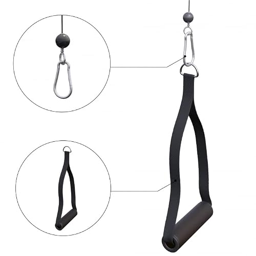 Einhandgriff von Gorilla Sports, gepolstert, 2 Stück Set