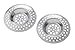 Wenko 4930302100 Sitko Odpływowe, Zestaw 2-Częściowy, Stal Nierdzewna, Ø 7 Cm