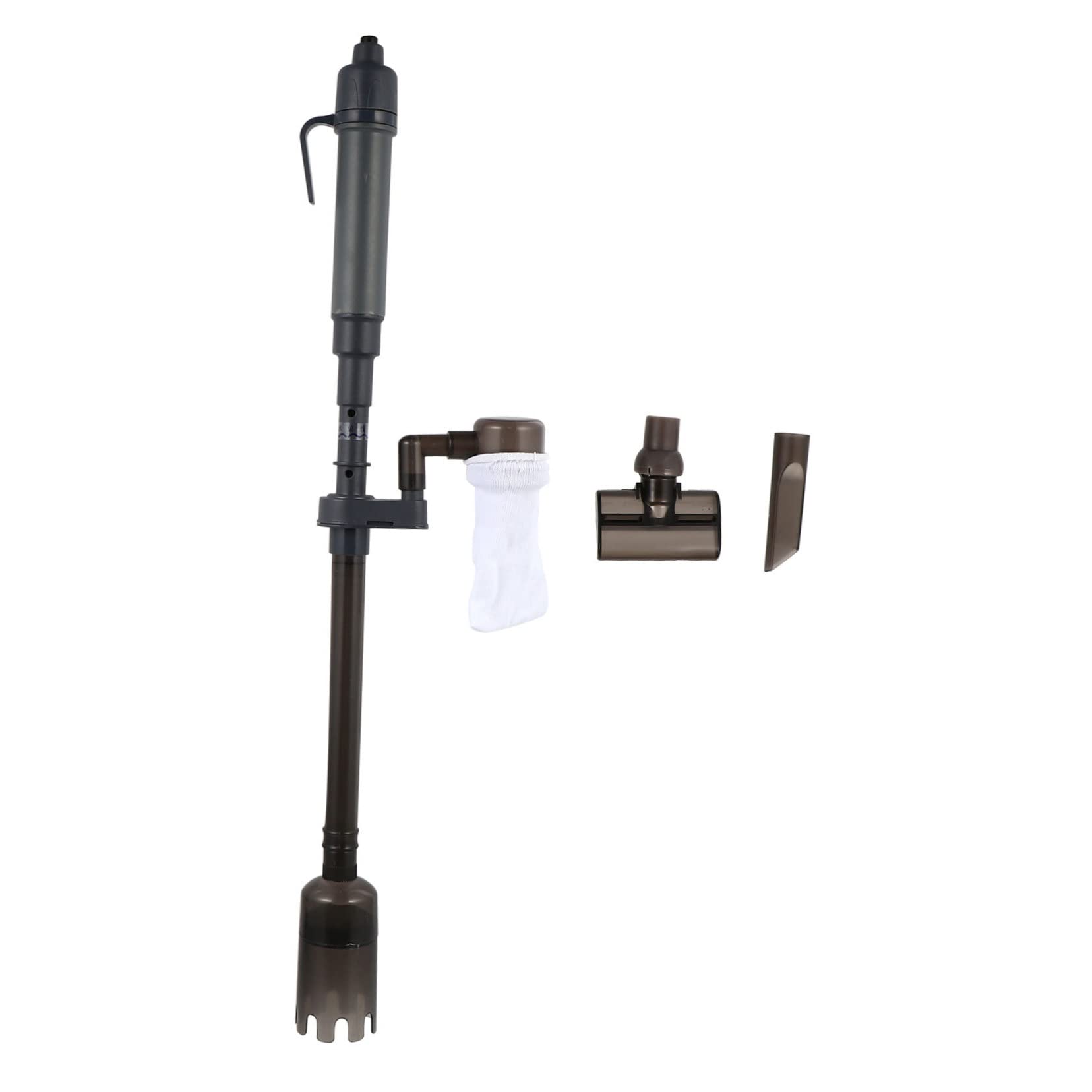 Didiseaon 1ensemble Aspirateur Électrique pour Aquarium Système Automatique De Changement Eau Et Nettoyage De Outil Pratique pour Poissons Et Bassins sans Batterie pour Aquariums De Toutes