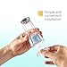 Water Filter Holder and 12 Water Filters for Keurig K-Compact, K-Duo Hot & Iced, K-Duo, K-Duo Essentials, K-Latte - for Use in All Keurig Brewers with Water Reservoir Shorter than 8” Tall