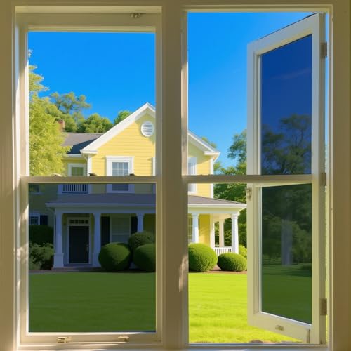 Ceramic Window Tinting Film - Superior Heat Rejection, Blocks 99% Harmful UV Rays, Enhances Privacy...