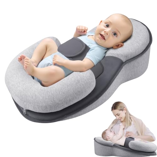 Normodic Baby Feeding Support Pillow Mom Nursing Support Pillow Breastfeeding Bottle Feeding Gift for Newborn New Mother