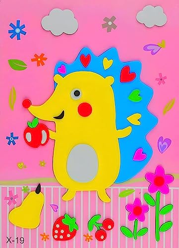 Motoeye KIDSLOVE A 20Pcs 3D Eva Foam Sticker Puzzle Game Diy Cartoon Animal Learning Education Toys thumb #5