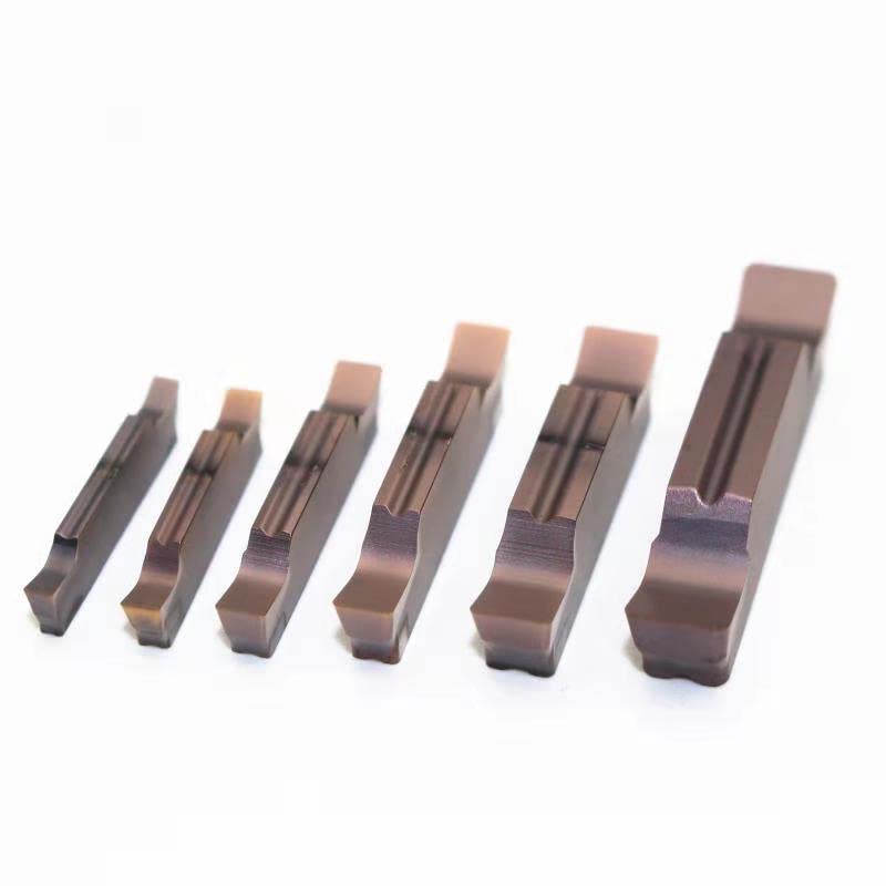 Tool Part for MGGN150 MGGN200 MGGN250 MGGN300 MGGN400 Insert Grovving and Parting Turning Tool - (Insert Width(mm): 50PCS / Angle: MGGN400)