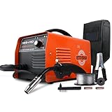 ETOSHA 140Amp MIG Welder, Flux Core Welder AC 110V Gasless Welding Machine with IGBT Inverter,...