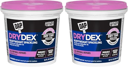Image of DAP DryDex Dry Time Indicator Spackling, Pink /White, 32 Oz (7079812330) (Pack of 2)