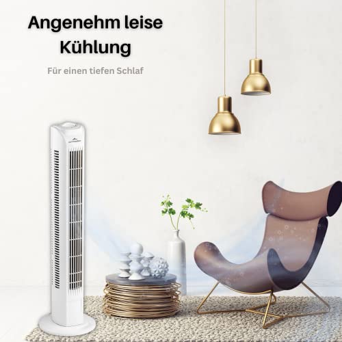 Leiser Turmventilator Commodoor mit energieeffizientem Betrieb