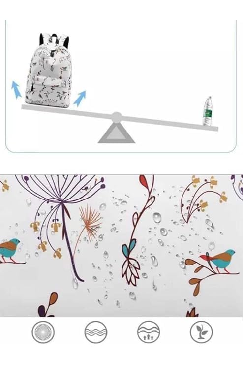Image of NISHI Medium Kids Backpack Waterproof Backpack, Girls & Women Stylish Trendy College, School & College Bag