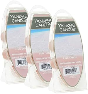 Yankee Candle Pink Sands Wax Melts, 3 Packs of 6 (18 Total)