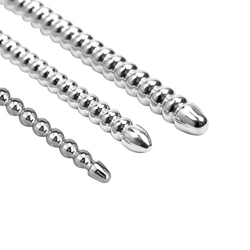 Tapón uretral de acero inoxidable macizo Roluck para sesiones de placer 4