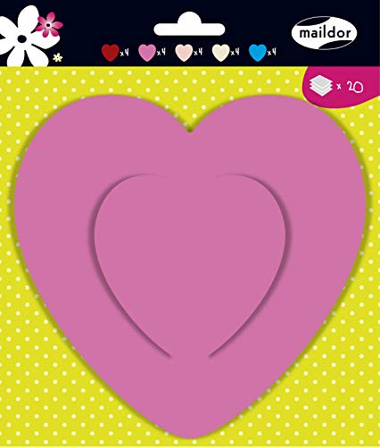 Clairefontaine 26524C, A bag of 24 pre-cut and grooved coloured shapes 16,5x17 cm 130g