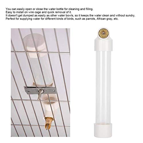 met 2 gespen Vogel Automatische Drinknippel Huisdier Vogel Drinker Automatische Papegaai Waterer voor Tortelduifjes… - Afbeelding 8