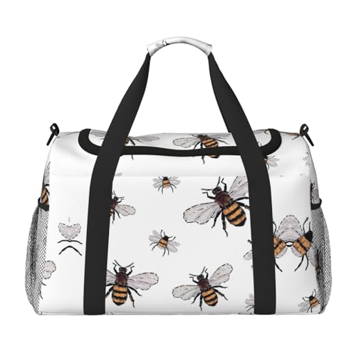 Sac de sport avec compartiment articles personnels pour adultes actifs