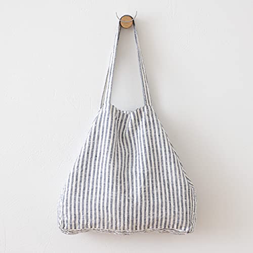 Sac de plage en lin anti sable et compactable fini les cabas rigides - 2