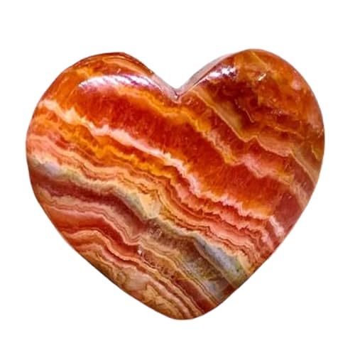 Rhodochrosite naturelle en cabochon cœur pour réussir facilement vos montages de bijoux DIY