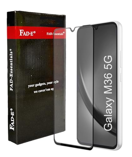 Image of FAD-E Tempered Glass Screen Protector Guard Compatible for Samsung Galaxy M36 5G (6.7 inch)