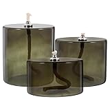 petites lampes bougies Matériau robuste : fabriqué à partir de verre, de corde de coton, article est non aussi incroyablement facile à entretenir et à nettoyer, décoration intérieure, lampe à huile en verre pour mariage