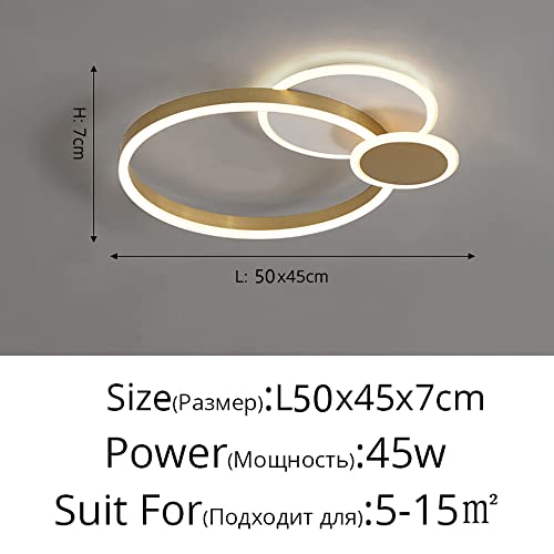 Près de l'Éclairage de Plafond LED 40W Chandelier Plafond Bas - 5
