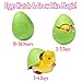 SCS Direct Easter Super Grow Eggs (3 Pack) – Hatch & Grow Surprise Pets in Water – Non-Candy Easter Basket Stuffers, Egg Hunt Prizes, and Party Favors for Kids & Toddlers – Hatch Chick, Duck, & Bunny