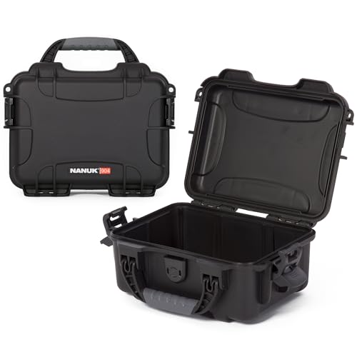 Nanuk 904 Waterproof Hard Case Empty - Black
