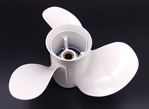 Southmarine 9 7/8X13-F Aluminum Alloy Propeller For Yamaha 20Hp 25Hp 30Hp Outboard Motor 664-45949-02-00 664-45949-02-El 9.875X13 #TOP23