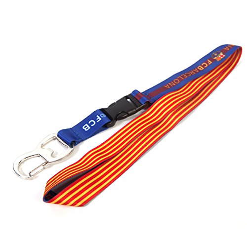 F.C. Barcelona Lanyard Bottle Opener Wh