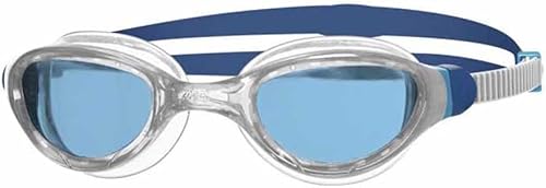 Zoggs Gafas de natación Phantom 2.0 unisex para adultos, protección UV, visión amplia, lente curvada, ajuste rápido, sin fugas, 461031