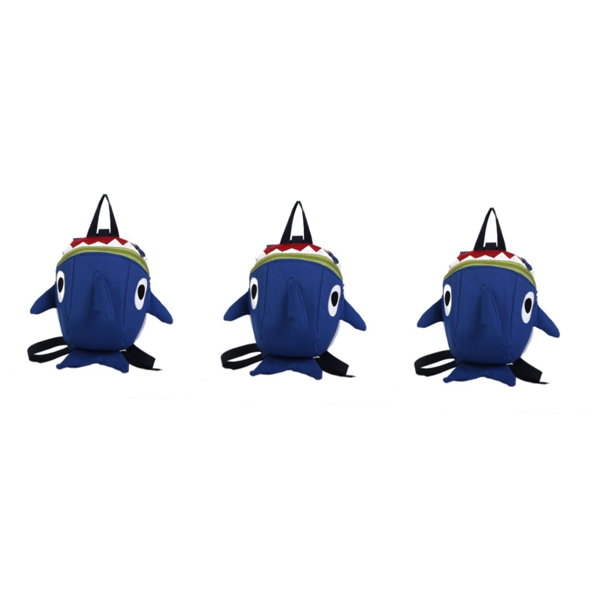 SOIMISS 3piezas Mochila Para Niño Niña Con Diseño De y Arnés De Seguridad Para Guardería y Preescolar Azul