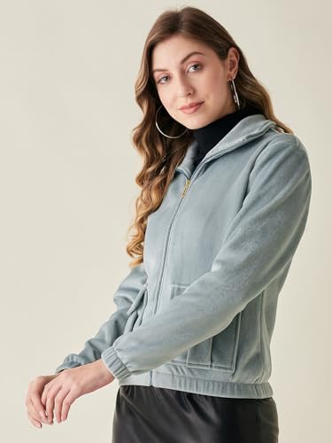 Image of Modeve Women Full Sleeve Jacket for Winter