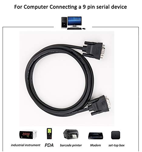 Dtech DT-9007C-0.5M Db9 Rs232 Serial Cable Female To Female Null Modem Cord Full Handshaking 7 Wire Crossover thumb #3