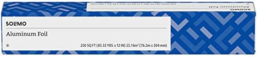 Amazon Brand - Solimo Aluminum Foil, 250 Sq Ft (Pack of 1) image 4