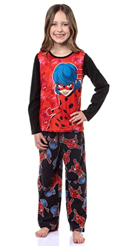 Komar Kids Miraculous Ladybug Girls Be Yourself Girl Power 2 Piece Pajama Set