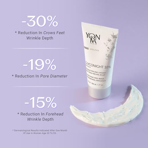 Yon-Ka Glyconight 10% Night Mask Peel 50ml, White, 50 ml (Pack of 1) - Image 3