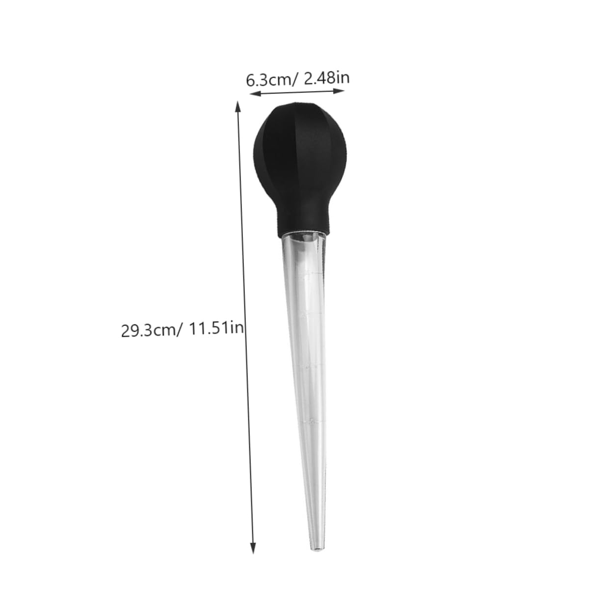 Toddmomy Kitchen Meat Injector Turkey Baster Basting Tool for Meat BBQ Thanksgiving Cooking Essential Kitchen Accessory for Flavorful Gravy