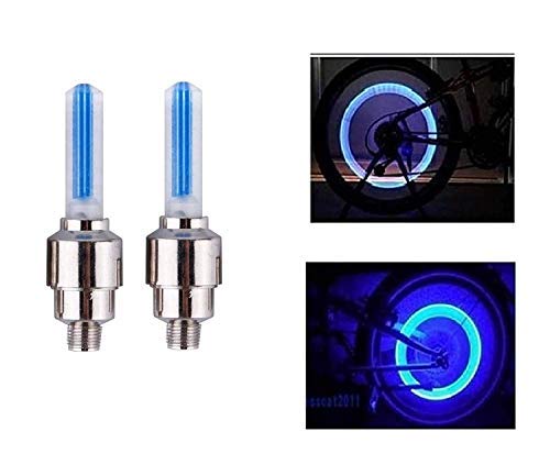 Quirky Zone Bike Tyre Led Light Rim Valve Cap Flashing With Motion Sensor Blue Set Of 2 Pcs for all Car & Bikes (B08LZW2NHH) Amazon Price History, Amazon Price Tracker