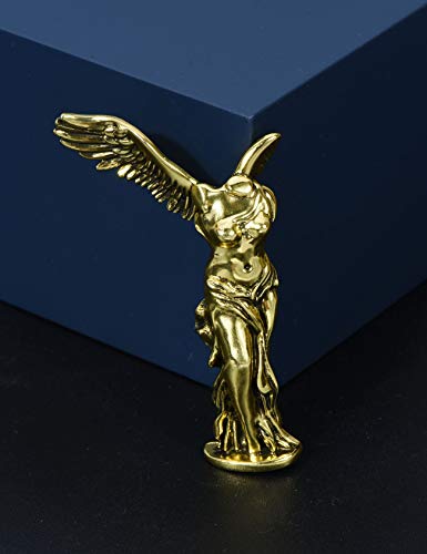 Image of Vintage Guardian Angel Jewelry Golden Crystal Flying Angel Wings Brooch Pin Wedding Bouquet Lapel Pin Jewelry for Women Bridal