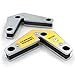 Handook Welding Magnetic Holder Corner, 2 Pack Welding Magnet, Welding Accessories and Tools, 120°, 90° & 60° Angle Setting