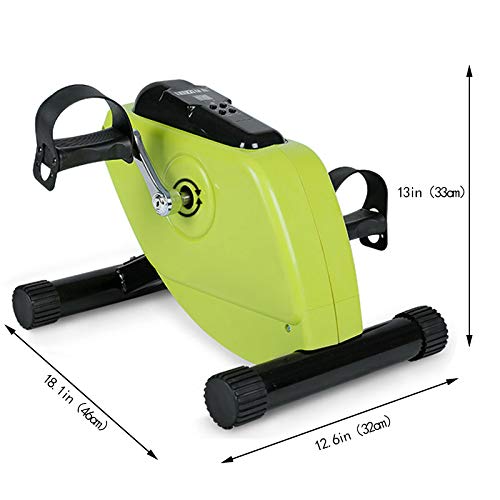 Pedaleador eléctrico para ejercicio con monitor LCD miniatura 2