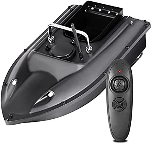 WYMYY Barco de Pesca con Cebo RC con Control Remoto, función de Crucero de Velocidad Fija, 2 Motores, 500 m, buscador de Nido RC con luz Nocturna Dual, Bolsa Gratis
