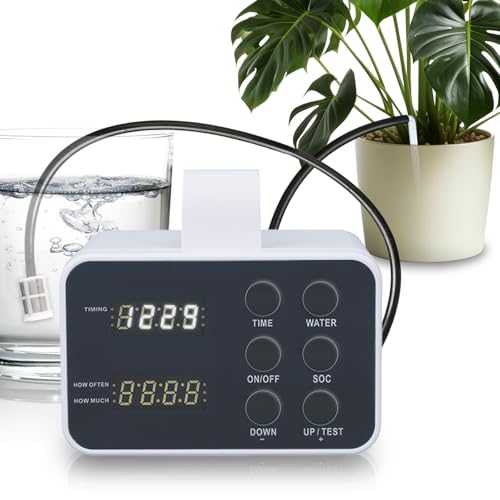 Automatic Indoor Self Watering System, 15 Potted Plant Digital Watering Kit, DIY Self Programmable...