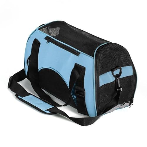 Bolsa Pet de Transporte de Avião Gato - Azul