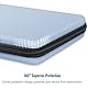 FINPAC Tasche Hülle für 11 Zoll iPad Air M3/M2 2025-2024, 11 iPad Pro M4 2024, 11 iPad (A16) 2025/ iPad Pro 2022-18, 10.9 iPad 10. Gen & iPad Air 5/4, Tablet Tasche mit Zubehör Organizer