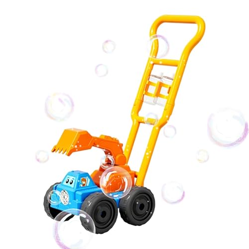 Máquina de burbujas excavadora de juguete para niños de 1 a 3 años