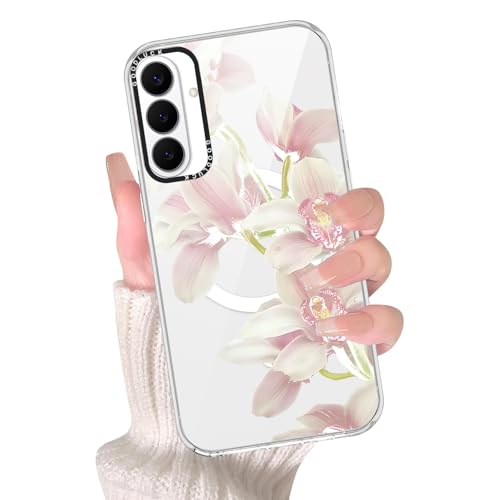 Coque compatible MagSafe Samsung S26 transparente en TPU souple esthétique