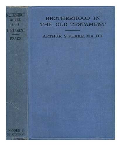 Brotherhood in the Old Testament B0017CV7LQ Book Cover