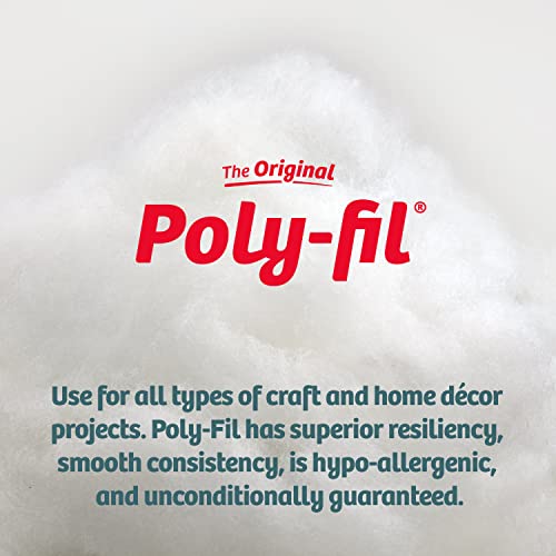 Image of Poly-Fil Premium Polyester Fiber Fill by Fairfield, 50 oz bag