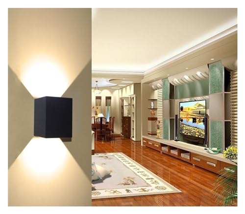 Luz de pared IP65 impermeable con diseño compacto LED de 6W en color blanco 6